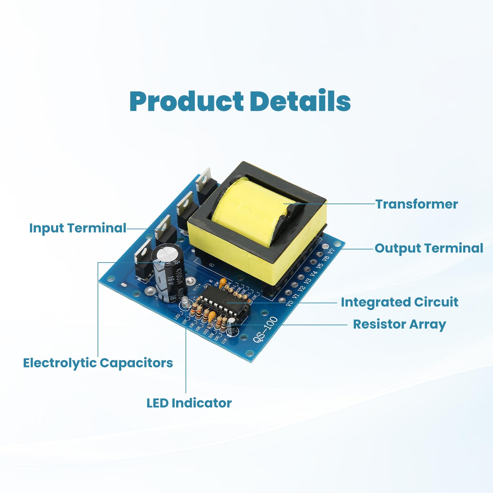 Modulo inverter 500W DC a AC Power Car Converter Board Front Stage Onde quadre ad alta frequenza Boost Module Convertitore di potenza