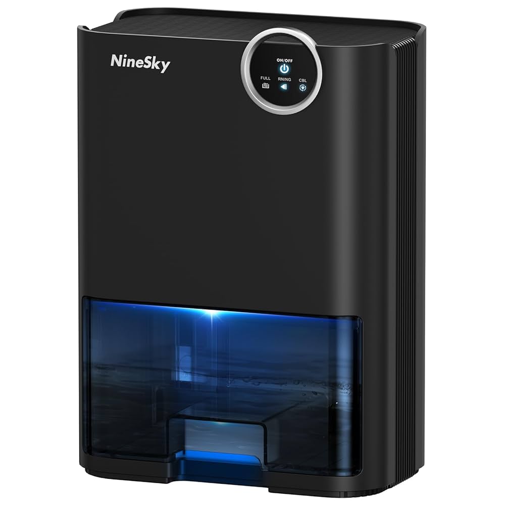 Amazon.com - NineSky Dehumidifier for Home, 70 OZ Water Tank