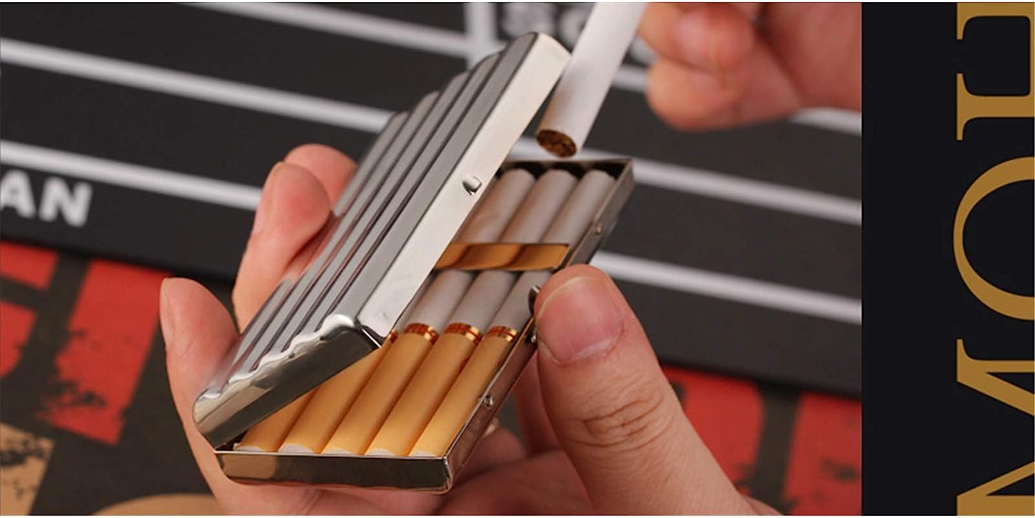 hand rolled cigarette holder Amazon.com: Wcxixo Cigarette Case Hand-Rolled 70-85mm Cigarettes Portable  10-20 Sticks Ultra-Thin Corrugated Copper Metal Short for Men, Durable  Stainless Steel Exquisite Cig Holder Box : Health & Household