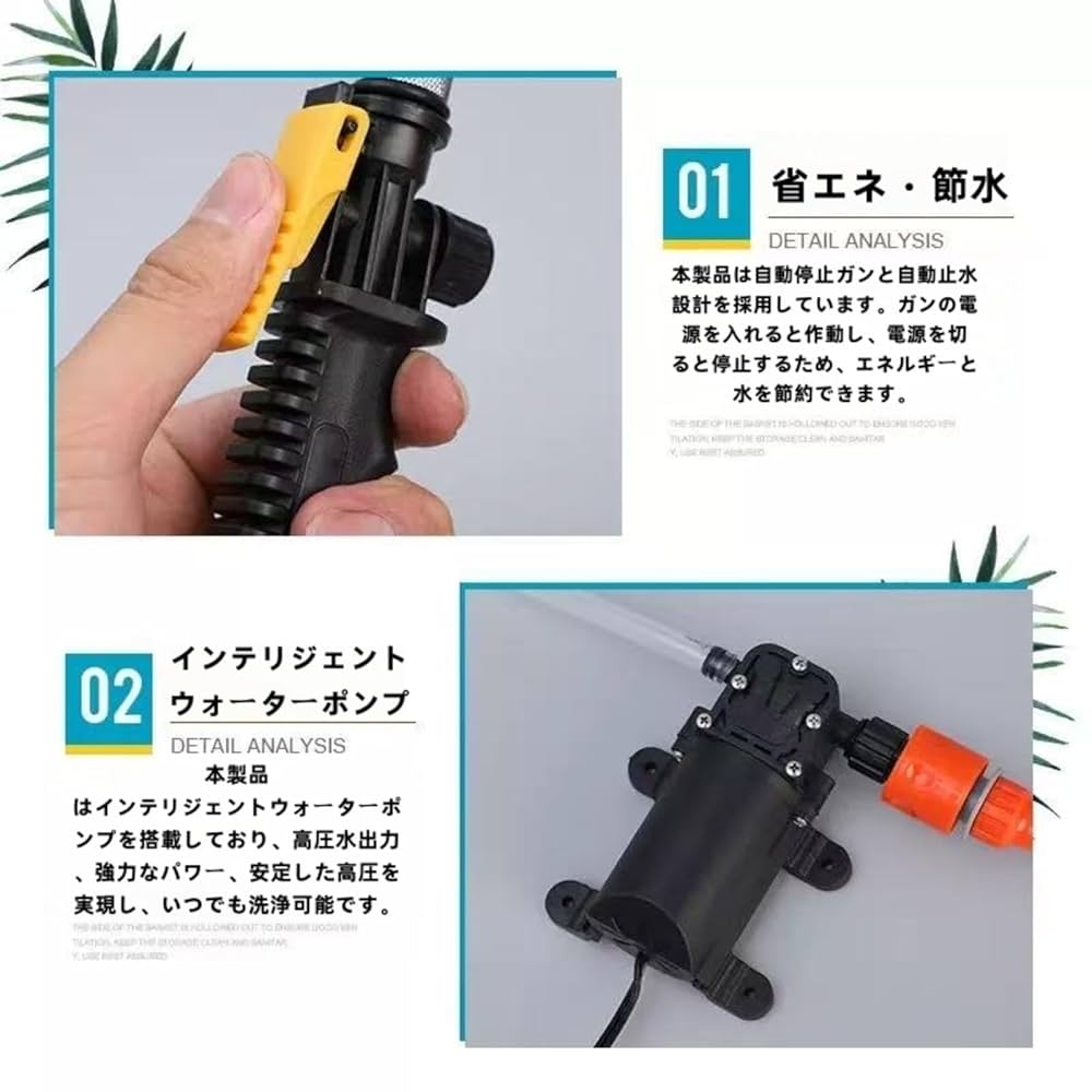 Amazon | 家庭用エアコン 高圧洗浄機 クリーナー 高圧ウォーター