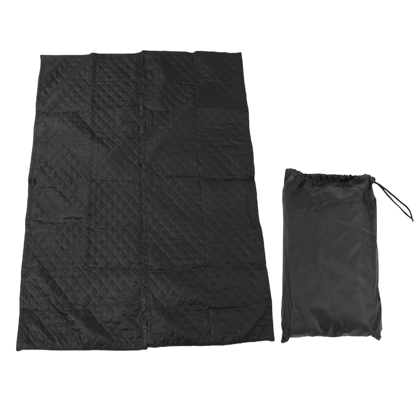 EMUKOEP Le Rideau Isolant de Porte de Camping-car pour L'hiver Scelle Efficacement L'air Froid pour une Expérience de Camping-car Confortable