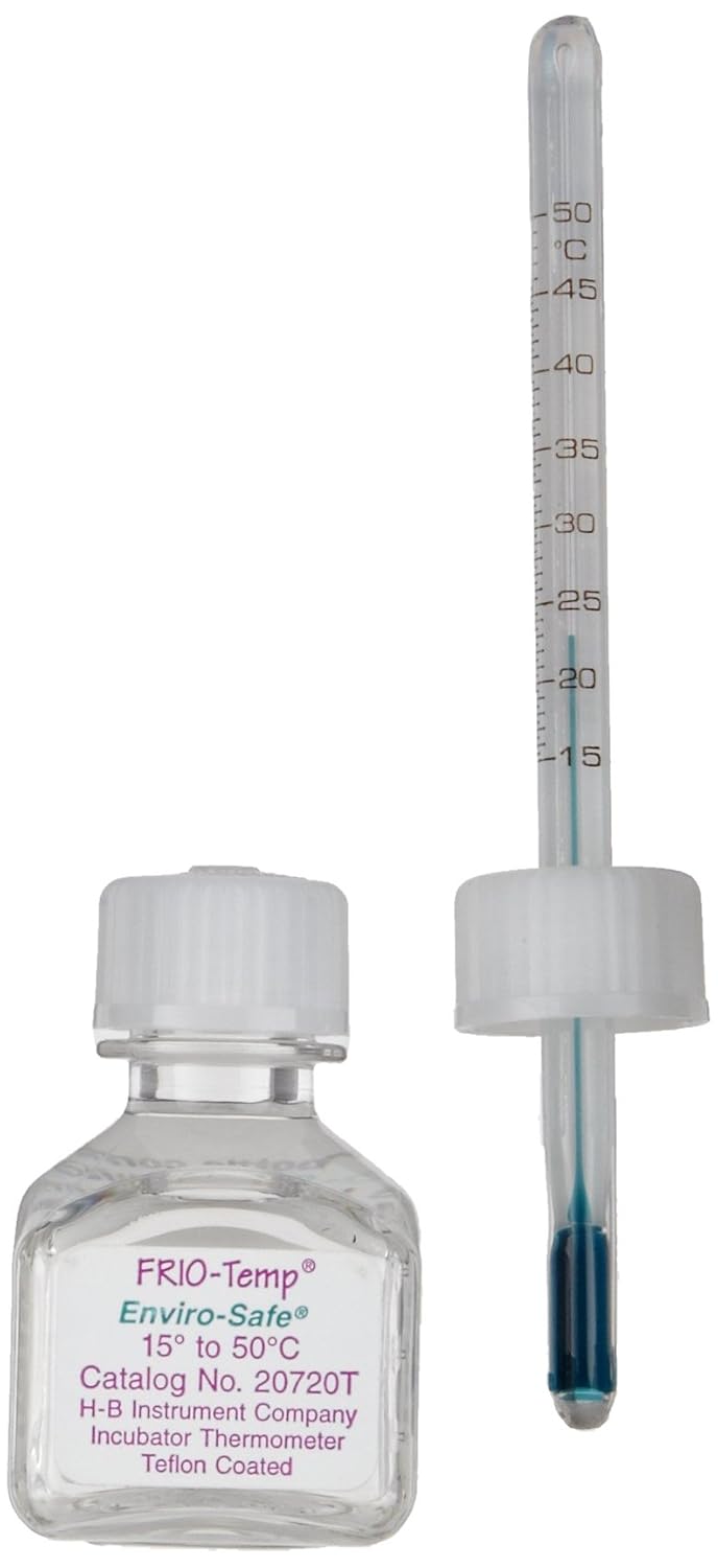 SP Bel-Art, H-B Frio-Temp Incubator Verification Thermometer; 15 to 50C (B61004-0500) Made in USA