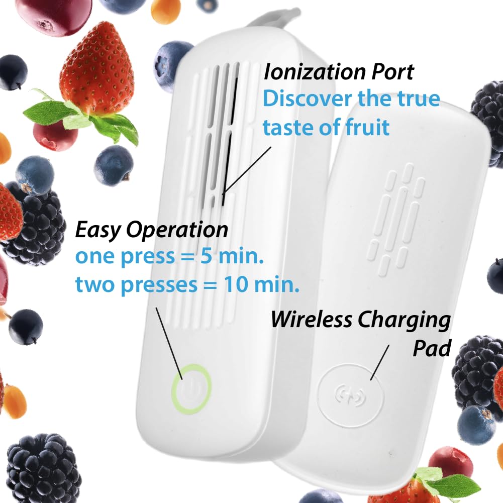 Appareil de nettoyage pour fruits et légumes - Éliminateur de pesticides, bactéries et hormones | Lave-fruits dans l'eau | Purificateur de légumes