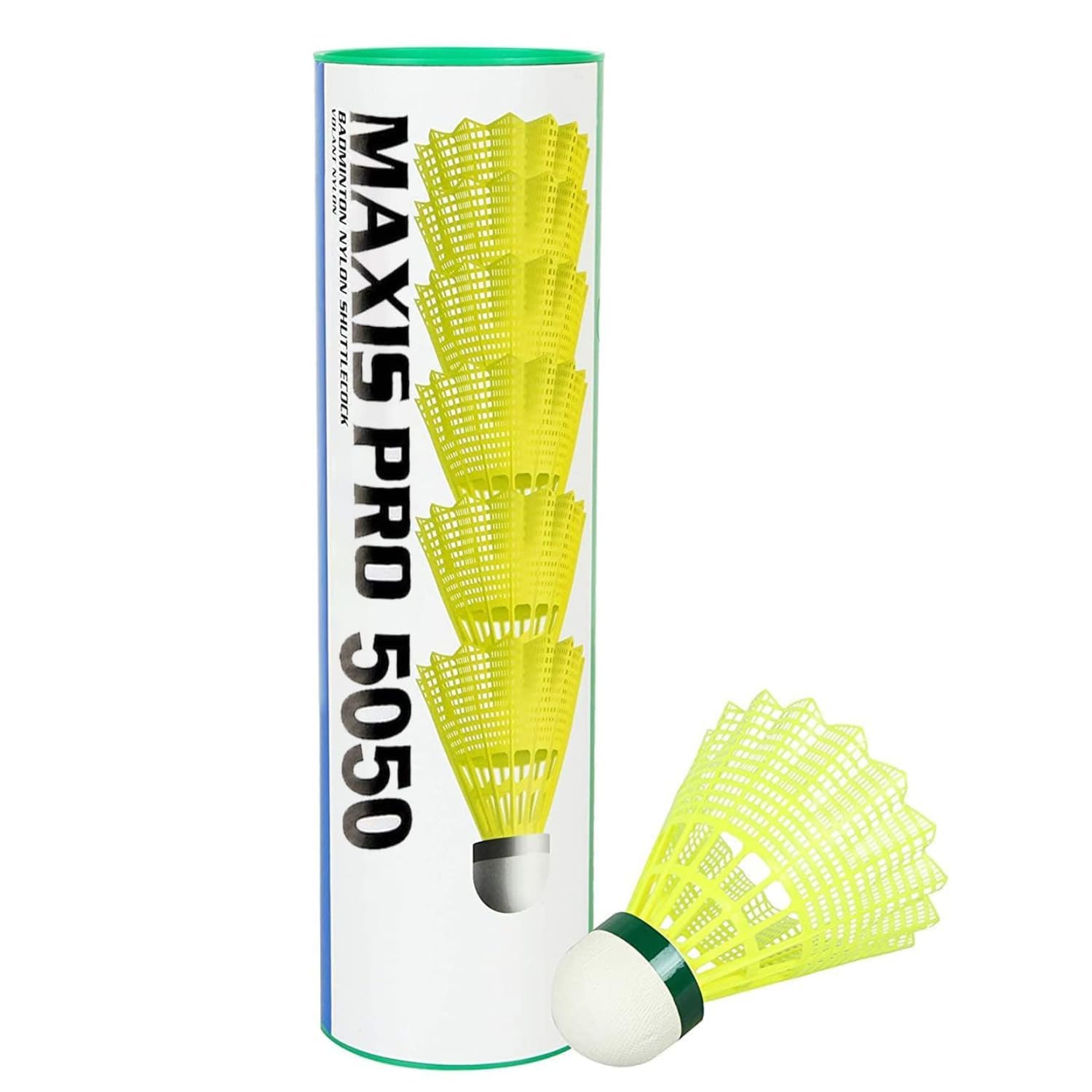 See full amazon price history chart for STRAUSS Maxis Pro Nylon Shuttlecock (Pack Of 6) | Stable Flight, Fast Recovery & Near Feather Shuttle Performance | Medium Speed, Durable & Less Frequent Replacement, Yellow STRAUSS Maxis Pro Nylon Shuttlecock (Pack Of 6) | Stable Flight, Fast Recovery & Near Feather Shuttle Performance | Medium Speed, Durable & Less Frequent Replacement, Yellow (B0B3JDLVL9) Amazon Price History, Amazon Price Tracker