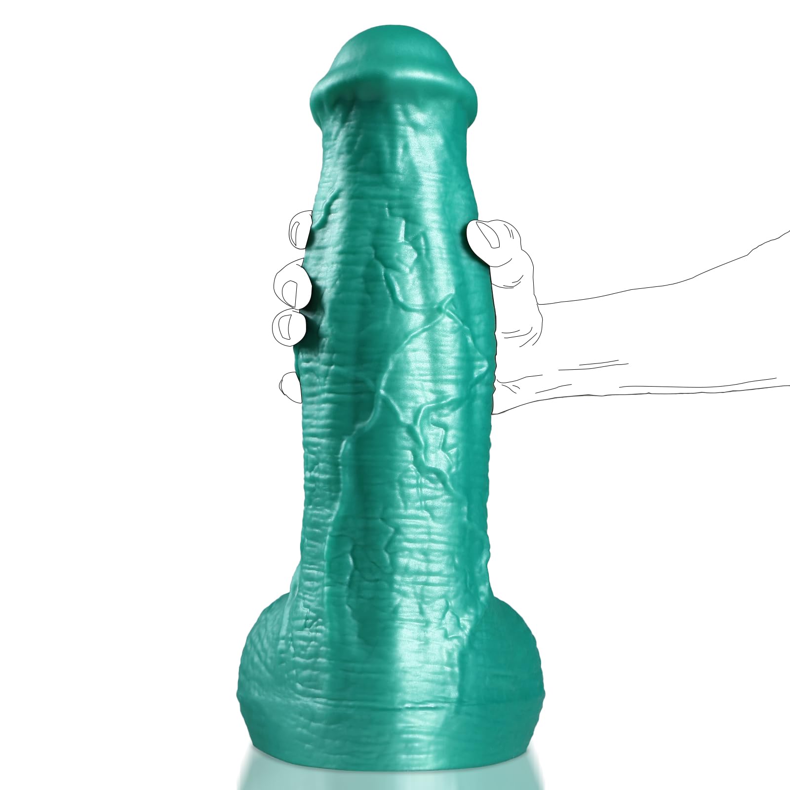Wishly | 14 Inch Huge Horse Dildo Vibrator, 3.6'' Extra Thick Animal Horse  Cock Dildo Vibrating Butt Plug with 7 Vibration Modes & Dual Density  Silicone, Monster Big Dildos Sex Toy for