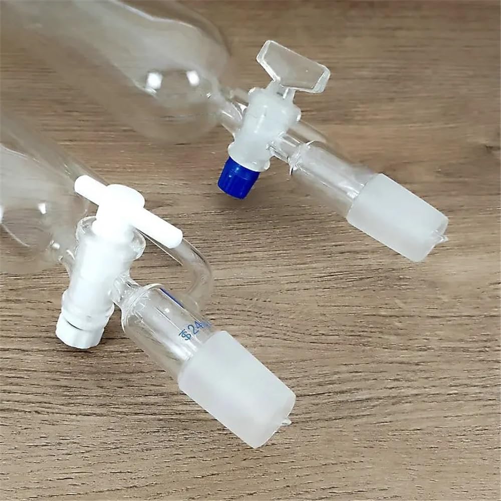 1 pezzo da 25 ml a 1000 ml di vetro cilindrico a pressione costante con pistone in VETRO da laboratorio(500ml 24x24 Type-A)
