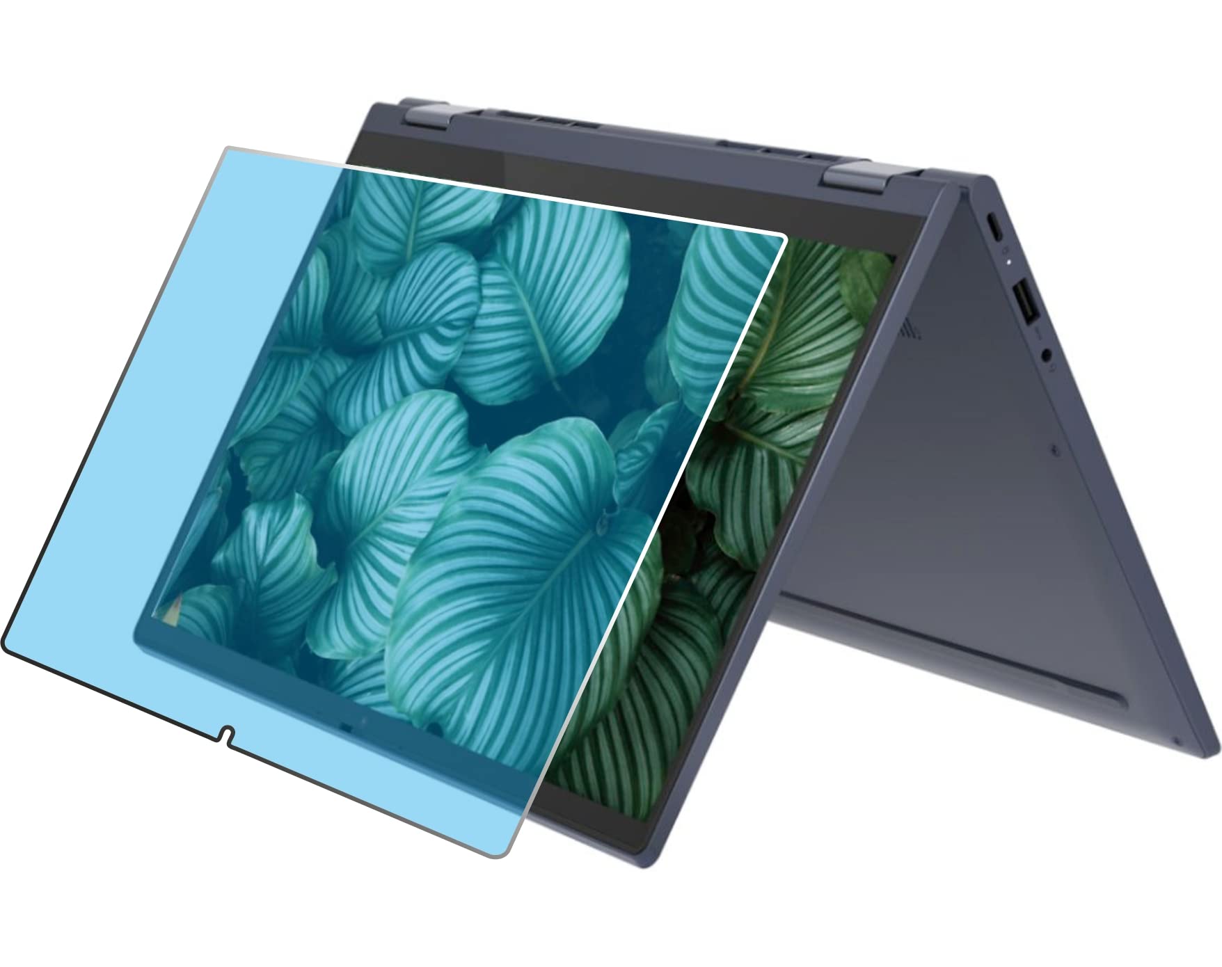 RGY Hydrophobic Screen Guard For Lenovo Yoga 6 Amd Ryzen 7 5700U 13.3" (33.782Cm) Fhd Ips 2-In-1 Convertible Touchscreen Laptop 82Nd00Dnin-Anti Blue (B09WDZC5DX) Amazon Price History, Amazon Price Tracker