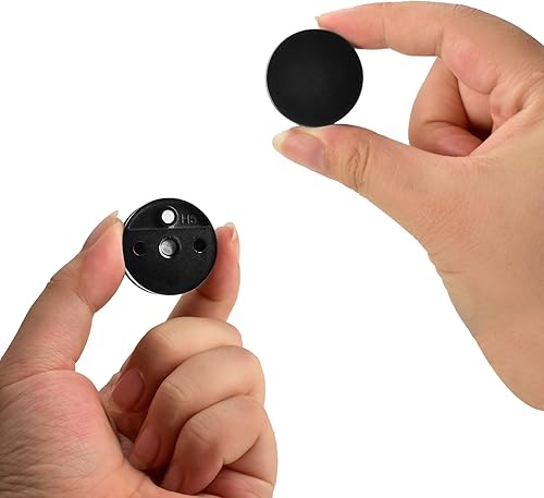 Miniatura 4 de Kit de montaje de espejo sin marco de 0.118 a 0.198 pulgadas, paquete de 8 unidades, kit de montaje de espejo de fijación de doble tornillo con