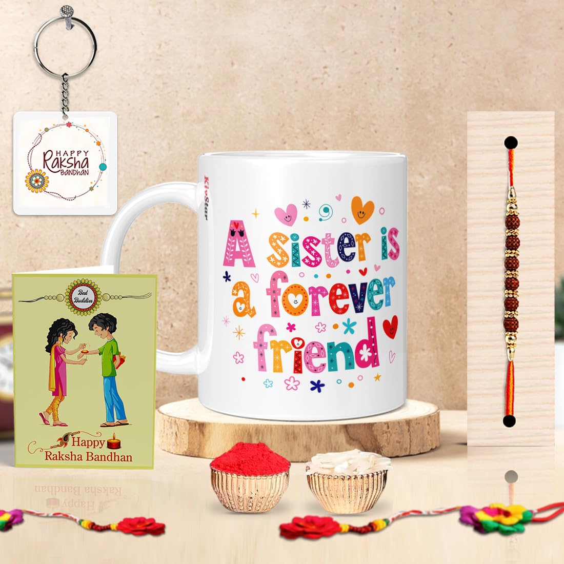 See full amazon price history chart for KivStar A Sister Is a Forever Friend Rakshabandhan Gifts,Birthday Gifts(Printed mug +Printed Keychain+Card+Roli chwal+Rakhi) KivStar A Sister Is a Forever Friend Rakshabandhan Gifts,Birthday Gifts(Printed mug +Printed Keychain+Card+Roli chwal+Rakhi) (B08BXVQFGV) Amazon Price History, Amazon Price Tracker