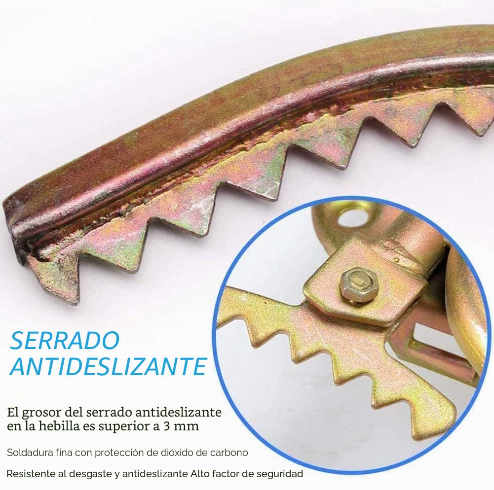 Generic Juego de estacas para trepar árboles, observación de caza, equipo de recolección de frutas, artefacto para trepar árboles, picos de escalada de árboles y accesorios de trabajo