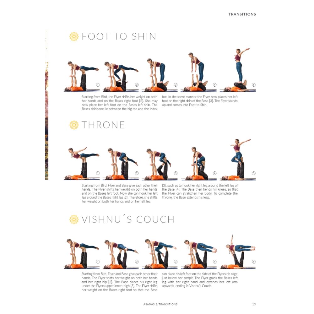 ACRONYC: The Ultimate Acroyoga Manual – 40 Partner Poses, 185 Transitions, and 108 Washing Machines for Beginner to Advanced
