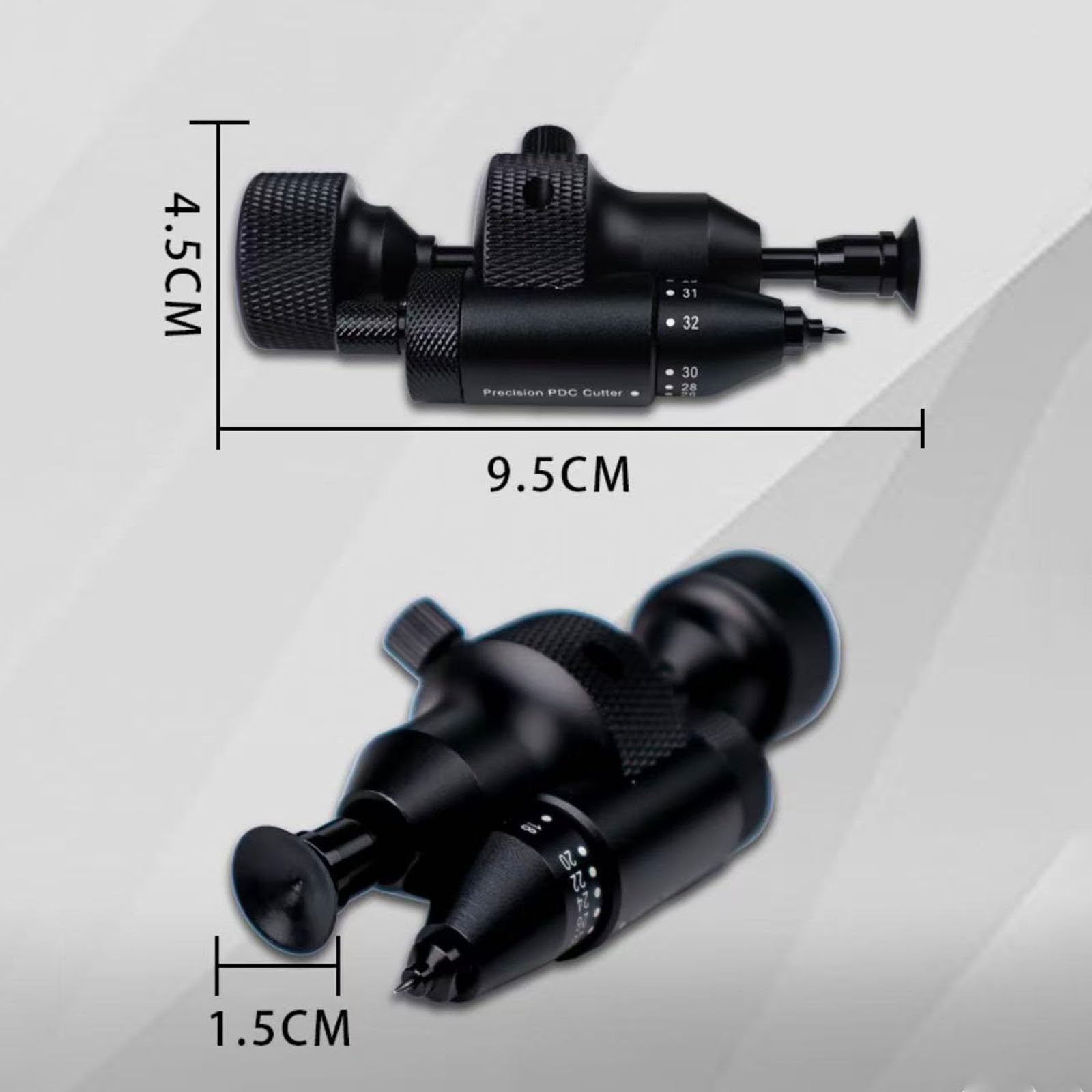 COOLHOOD Dispositivo de detección de metales herramienta raspadora de agujeros para recortar película de ventana automotriz precisa cortador Lidar fácil de usar