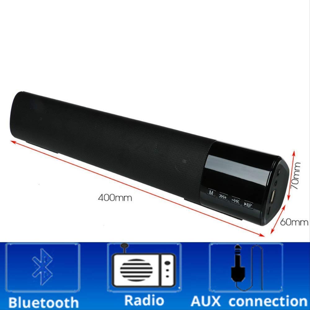 HYE 2.0ch Bluetooth Soundbar For TV, 60W Compact Black Sound Bar With Hdmi Usb Aux Remote Control Wireless Audio System With Deep Bass Slim Design Ideal For Your Television 2 - View #13
