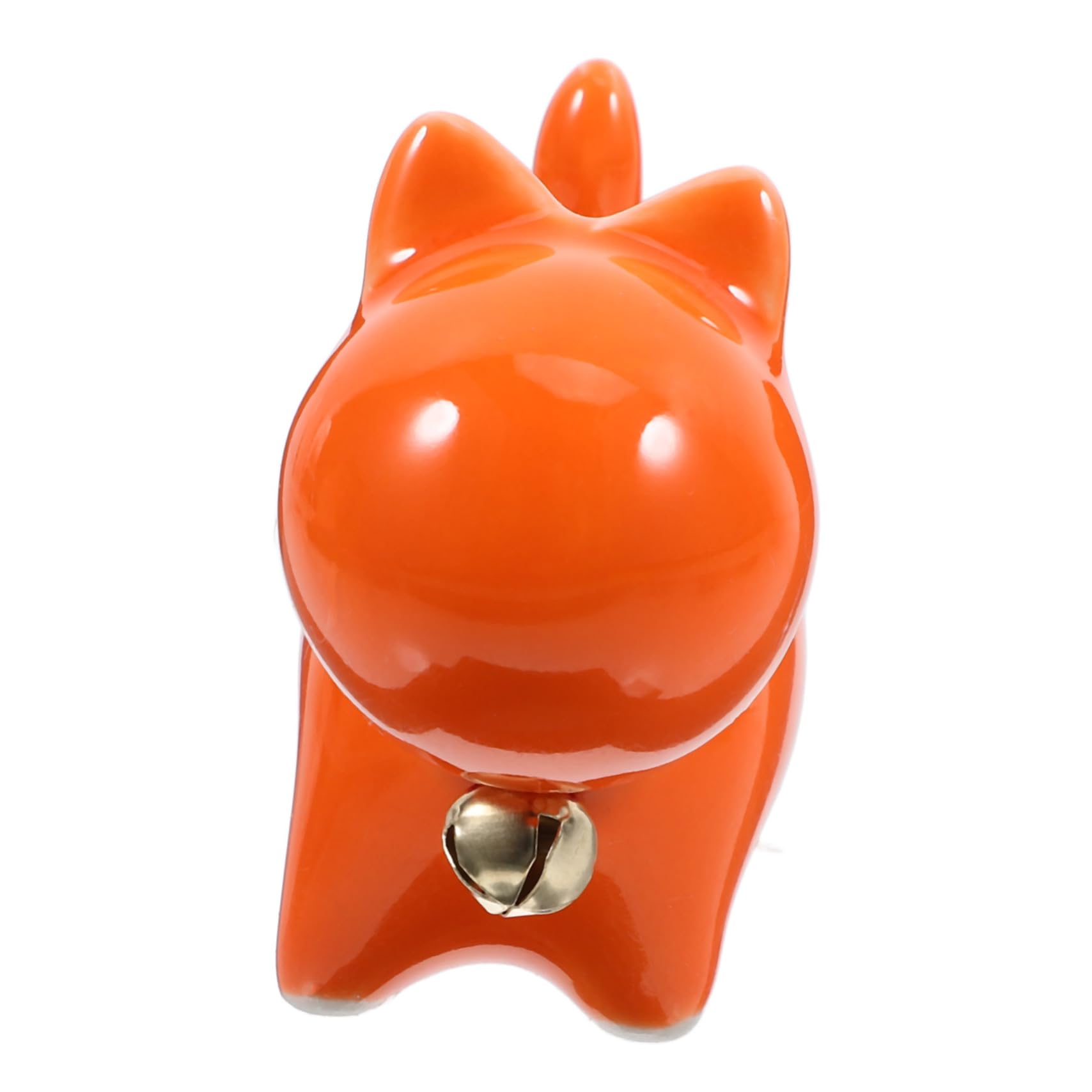 PRETYZOOM Statuetta Di Gatto in Ceramica Fatta A Mano Da 4 Pezzi Per Interni Piccola Statuetta Di Gattino Ornamento Artigianale in Ceramica Statua Di Animale Decorazione Per Tavolo