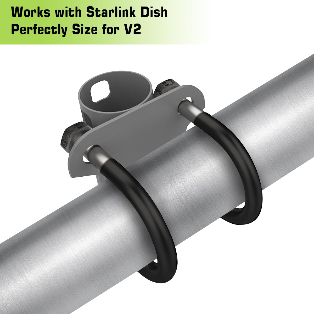 Supporto Regolabile Per Antenna Starlink V2 - In Acciaio Inox, Per Balconi, Camper, Yacht - Foto 5