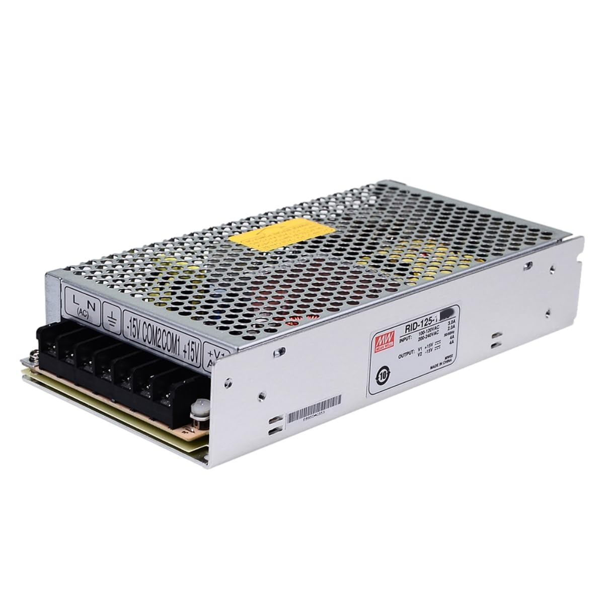 Mean Well RID 125W 15V/-15V Switching Power Supply RID-125-1515 AC-DC Dual Output