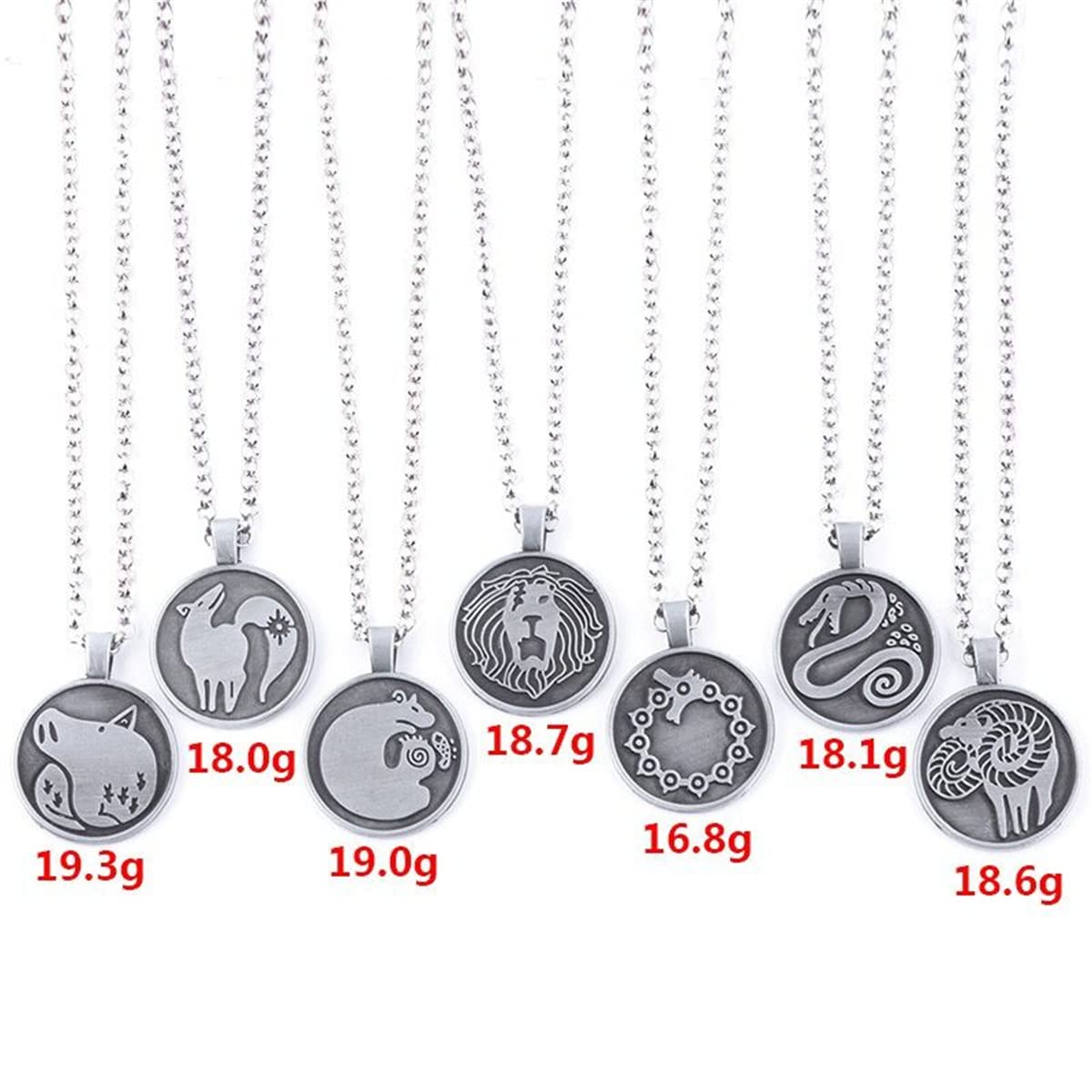 Amazon.co.jp: 七つの大罪 周辺 メリオダス ゴウセル キング ディアンヌ バン エスカノール マーリソ 2個セット コイン ネックレス  アニメ 漫画 コスプレ道具 ブレスレット リストバンド アクセサリー 男女兼用 周辺グッズ プレゼント 腕輪 アクセサリー カジュアル ...