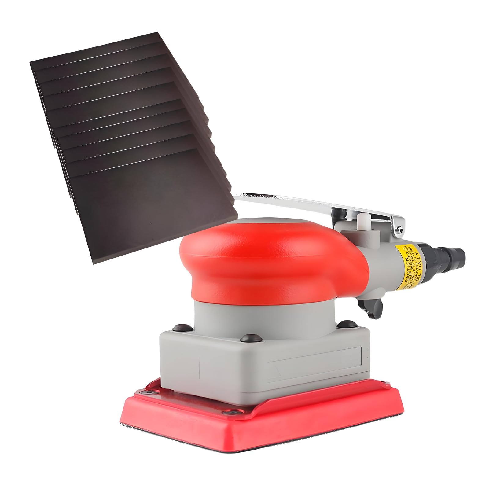 Precisions Air Powered Sander Pneumatic Random Orbital Sander Ideal for Furniture Making and Metal Polishing Tasks Random Orbital Sanders
