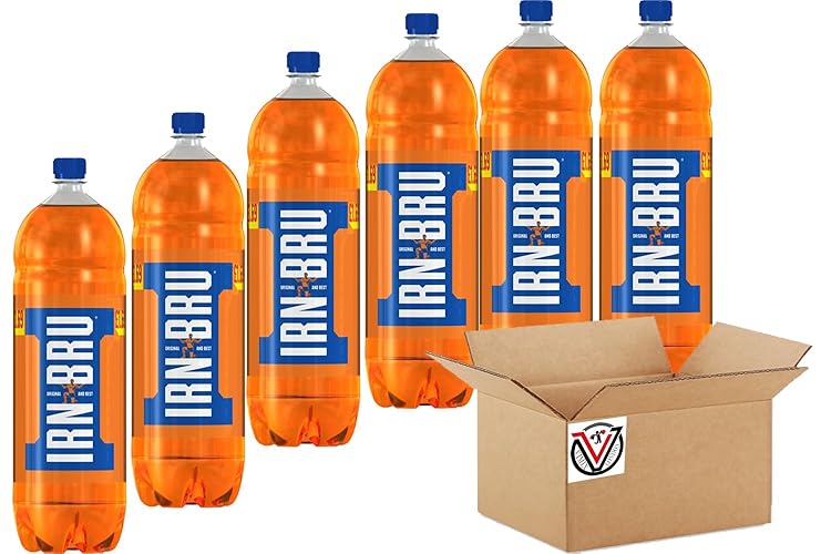 Irnn-Bru Normal/Xtra 2 Litre Bottles (06 Bottles, Original 2 Litre) - Original 2 Litre - 06 Bottles