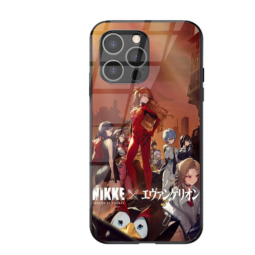 Amazon.co.jp: スマホケース 勝利の女神：NIKKE × エヴァンゲリオン  