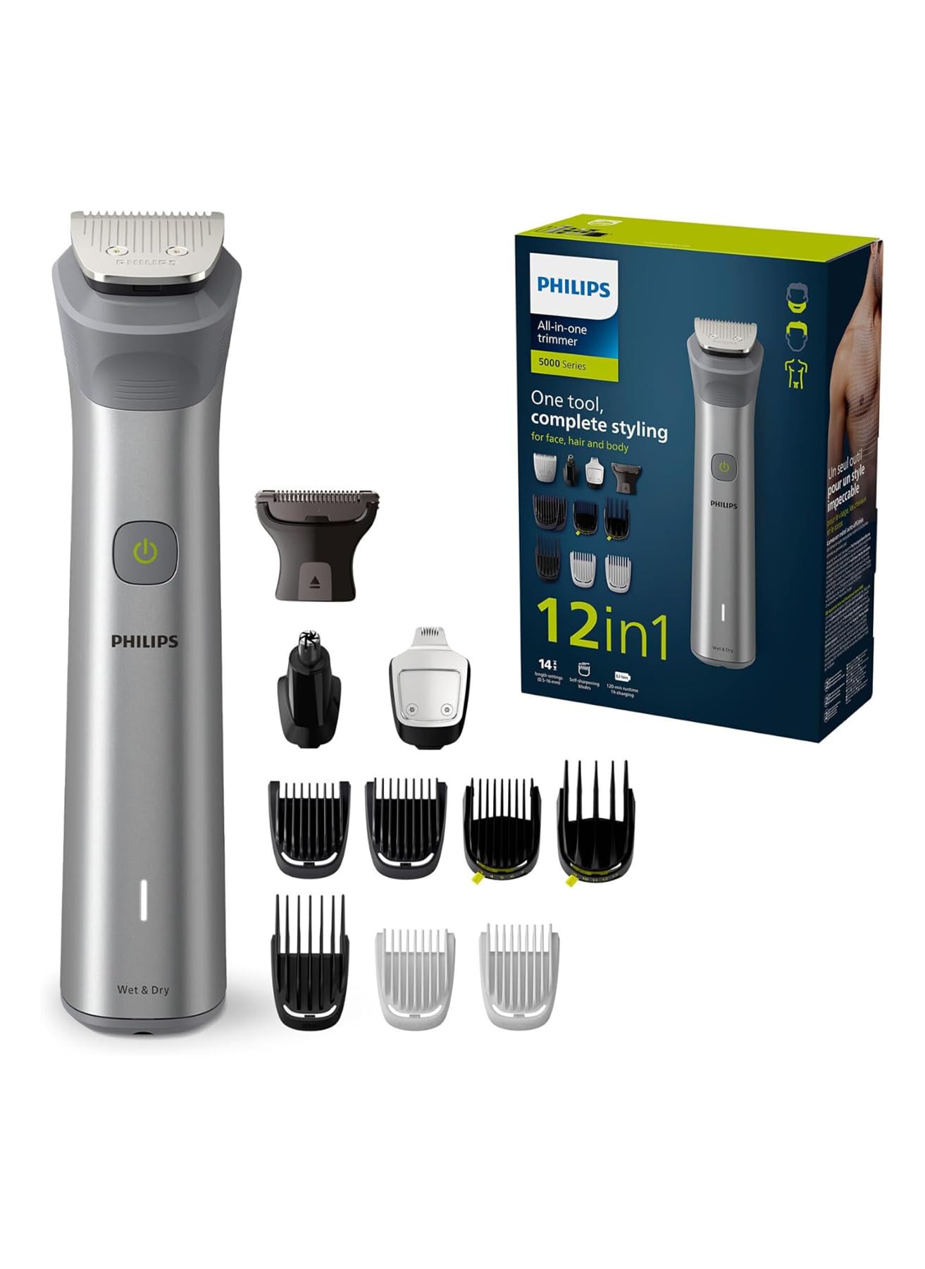 新品未使用✨PHILIPSMASTERSDW-TGMini50W/825 12個 Philips Series 5000 - Hepsi Bir Arada Çim Biçme Makinesi, 12'si 1