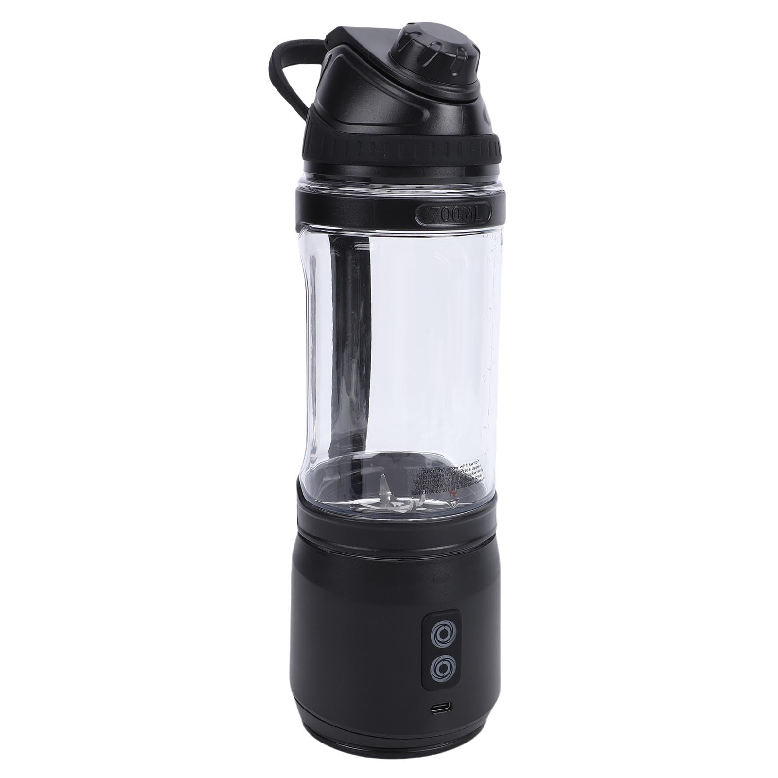 Batidora Portátil de 24 Oz, Recargable Inalámbrica USB C para