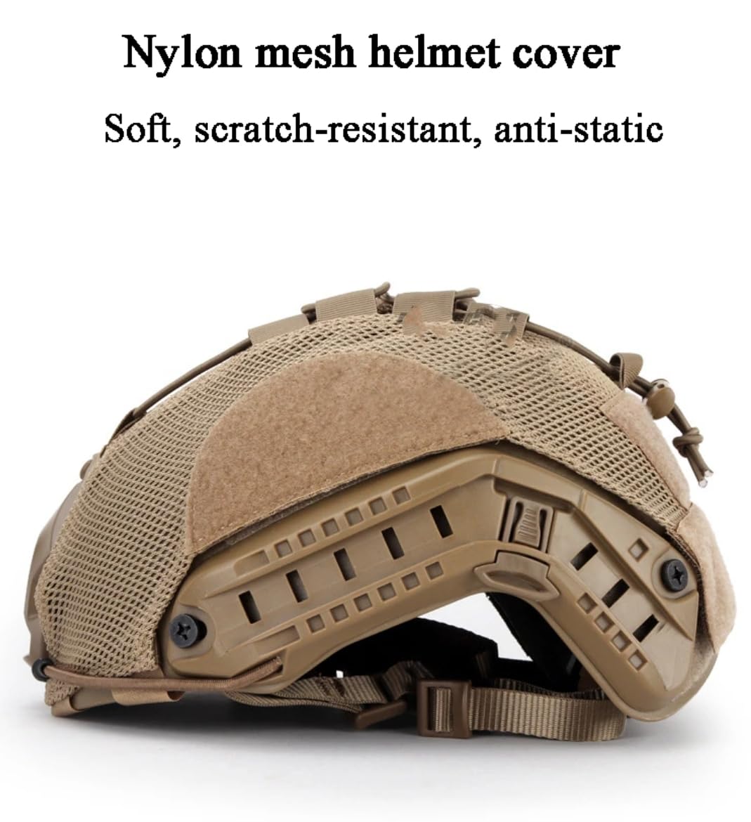 Funda táctica para Casco Airsoft Paintball Caza Tiro CS