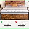 Bed Queen Size Soft Bed Frame Modern Bed Frame