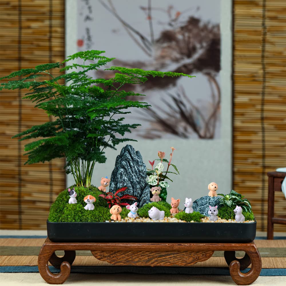 150 Statuette Animali In Miniatura HoldOneLight – Corgi, Koala, Gatti Per Giardini Fatati E Diorami