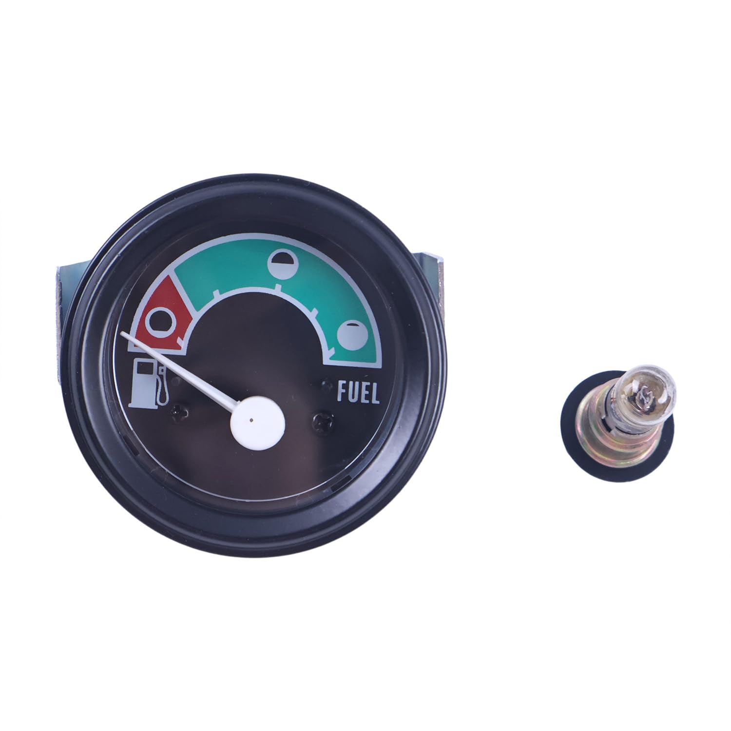 Fuel Gauge AT104809 Compatible with John Deere Backhoe 300D 310E 310SE 315SE 410D 410E 510D 710D Forklift 485E 486E 488E Dozer 450G 455G 550G 555G 650G Wheel Loader 344E 444E 540E 544E 624E