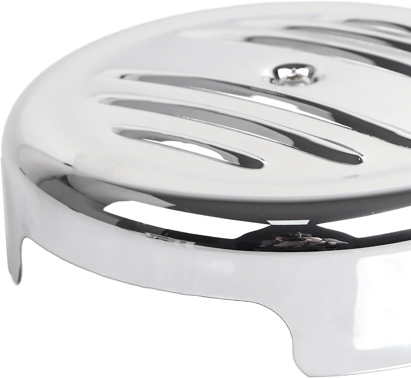 Black 8" Round Stripe Style Air Cleaner Cover Guard for Harley Sportster XL 1200 883 2012-UP, Softail Fat Boy FXST FLST 2011-2017