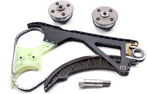 Kit de cadena de distribución con ajustador de árbol de levas VVT apto para BMW N51 N52 N55 S55 128i 135i 325i 328i 335i X3 X4 X5 X6 Z4 M2 M3 3.0L