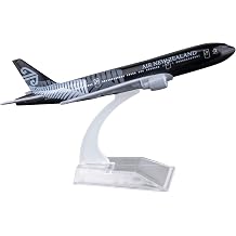 Plane 1400 Scale Model Airplane New Zealand B777 Model Plane Aircraft Model Metal Alloy Diecast Airplanes for Gift and Collection Black