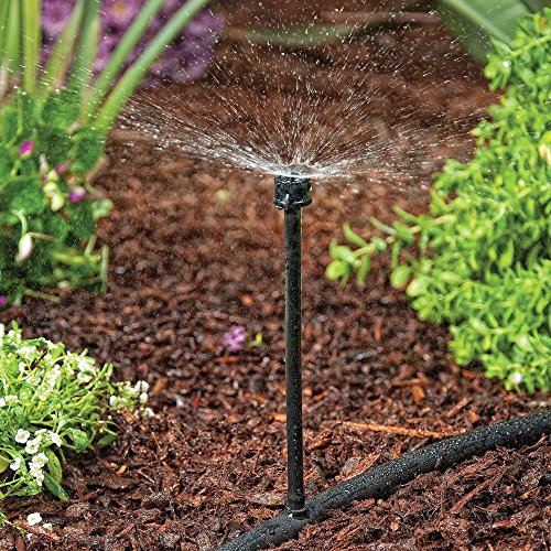 One Stop Outdoor Gardener's Poly Tubing (1/2"-Inch) .600 Id X .700 Od - Irrigation, Hydroponics, Growing - Water Distribution Tube (100 Foot Roll) #TOP5