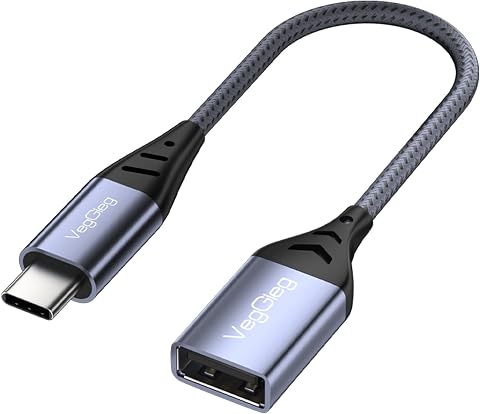 VegGieg Type-C to USB 2.0 OTG Çevirici Dönüştürücü Adaptör