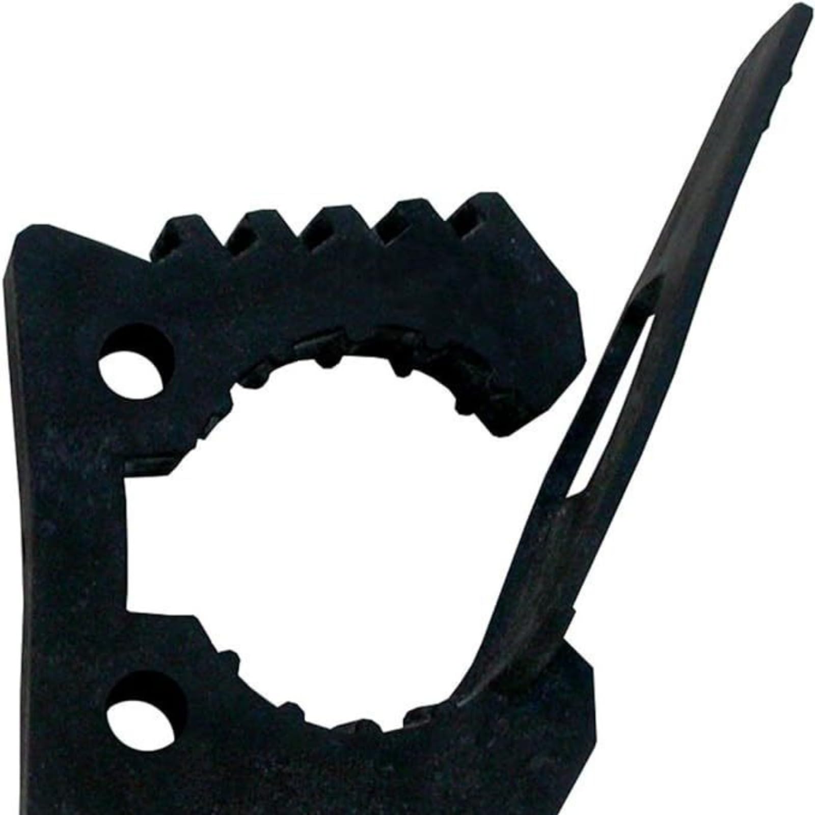 8 Piezas Kit de Montaje de Abrazadera de Goma de liberación rápida, Abrazadera portaequipajes, Abrazadera Quick Fist, Soporte de Pala Accesorios de Coche, Mangos de Herramientas para,Barco, RV, Negr