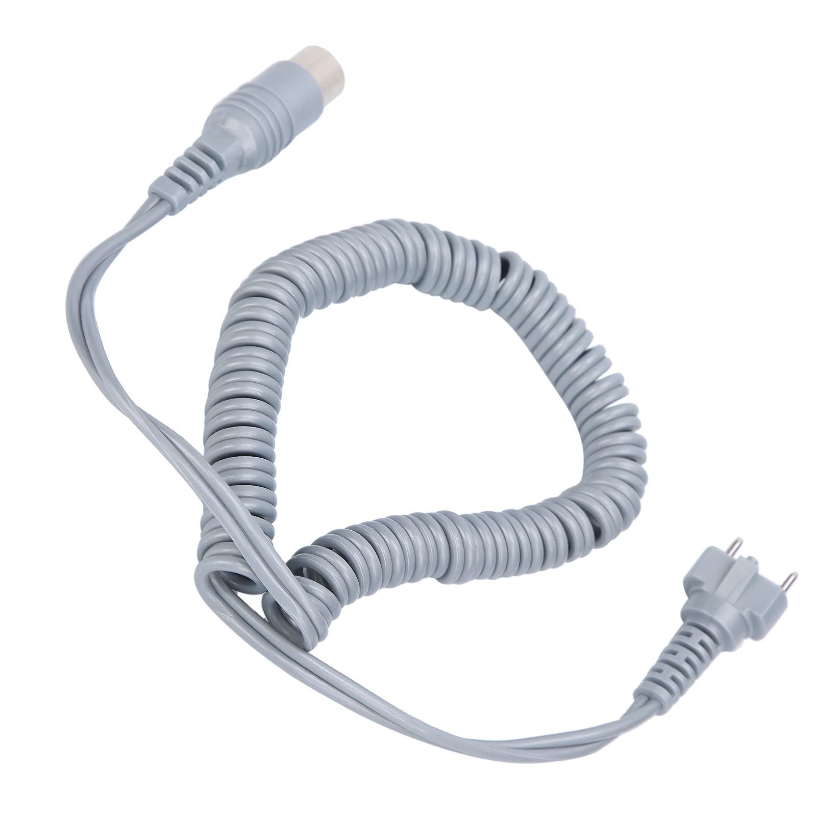 Electric Nail Drill Handpiece Cord Power Cable for Manicure Machine Stretch Up to 1.8m Grey 3 Plug Design Easy Installation Disassembly