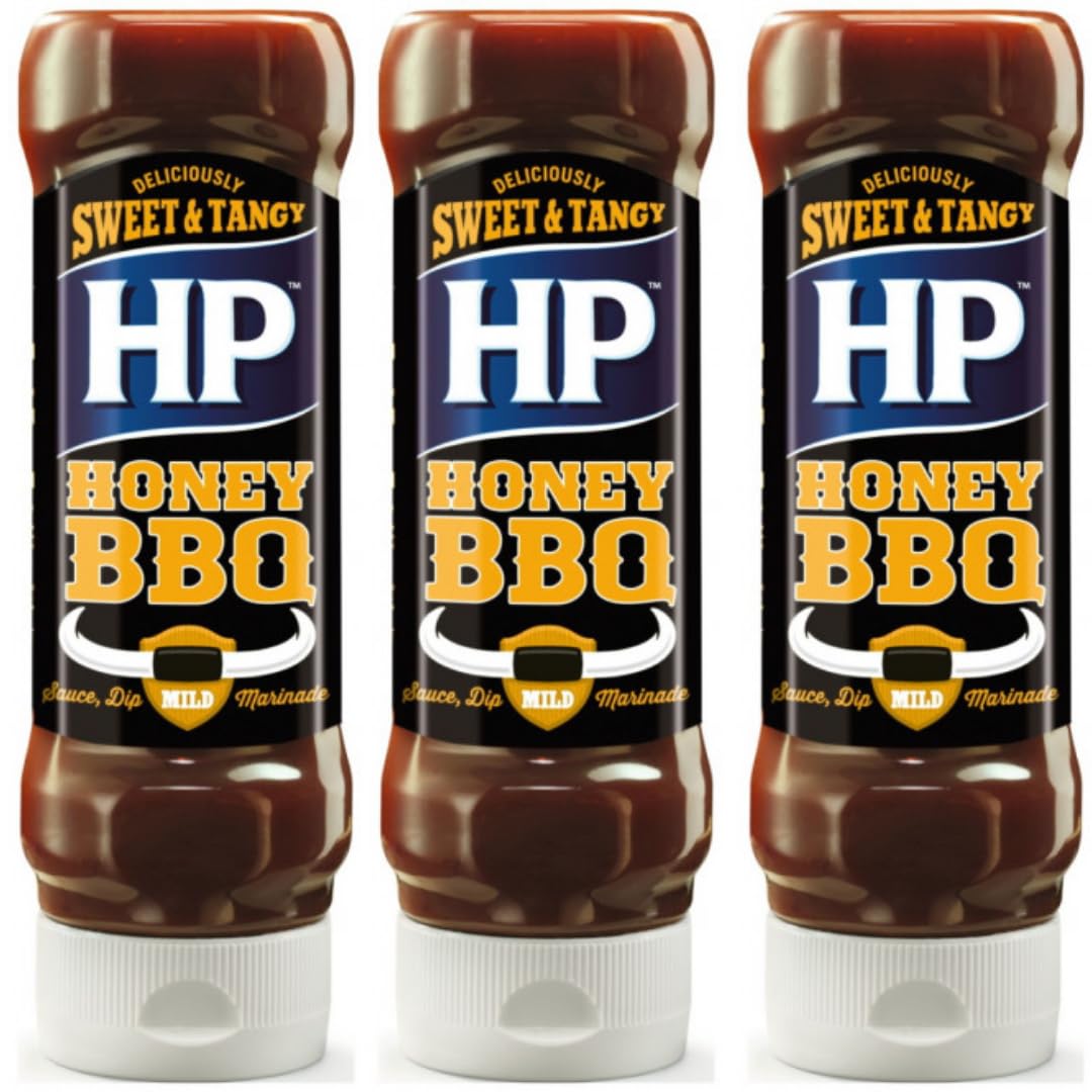 Mit Pufai Grocery, Honey BBQ Sauce New York Style Steakhouse BBQ Sauce Rauchige Barbecue Sauce mit Honignote 400 Mililiter x 3 STÜCK