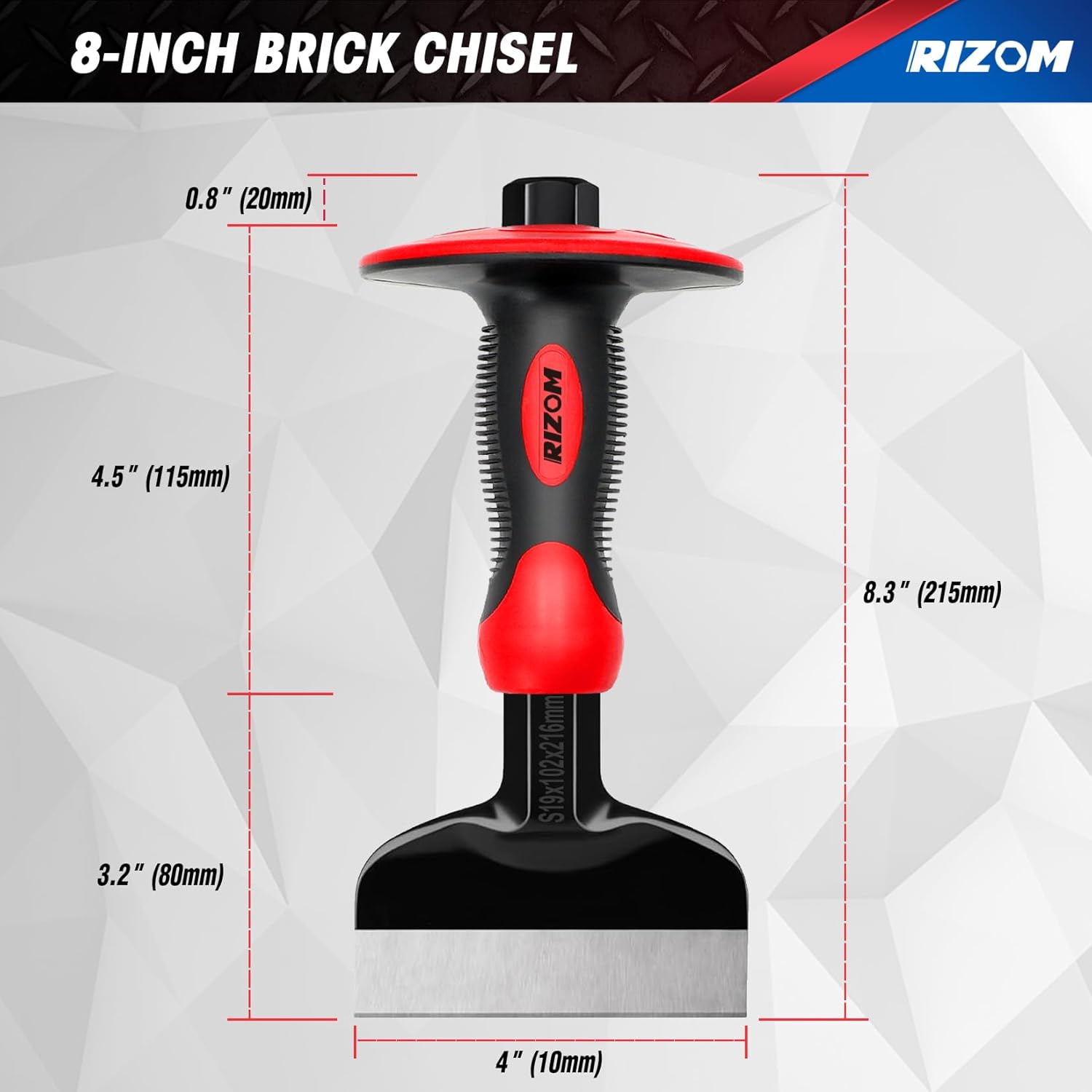 Unleash Your Creativity: Review of the Rizom 3-Pc Chisel Set for Stone and Brick!