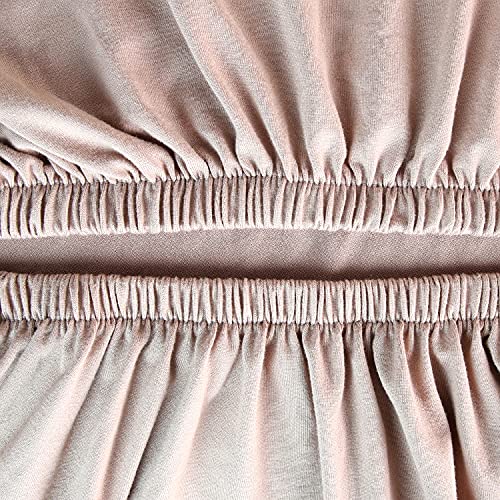 Northern Brothers Chair Covers For Dining Room Stretchy Dining Chair Cover Removable Washable Soft Dining Chair Slipcovers For Kitchen Home Restaurant (Apricot, Set Of 4)¡­ #TOP6