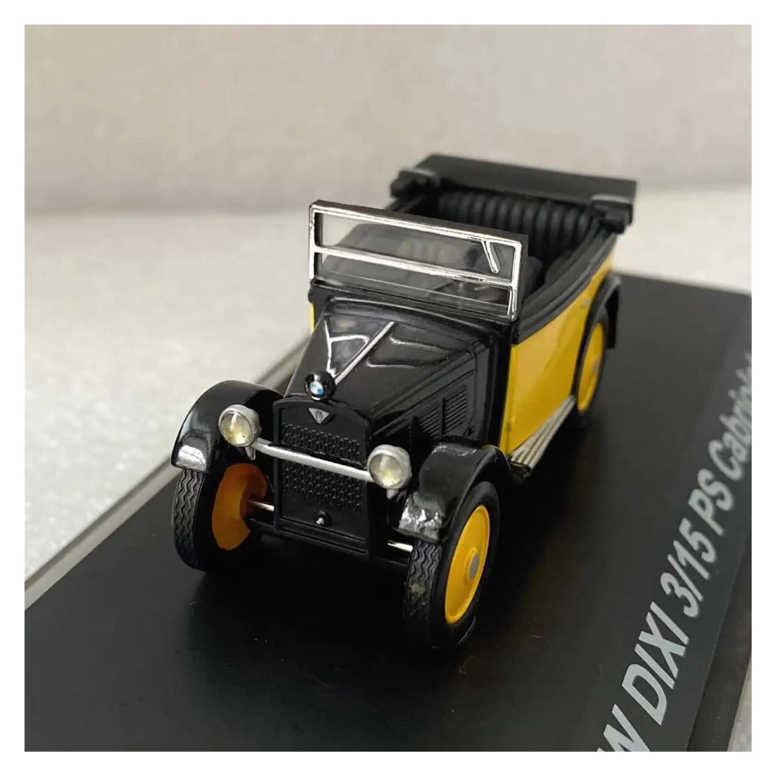 Metallo Scala Replica 1 43 Per Bmw Dixi 3/15 Ps Pressofuso In Lega Statica Giocattolo Retro Modello Auto Cabriolet Metallo Collezione Veicoli