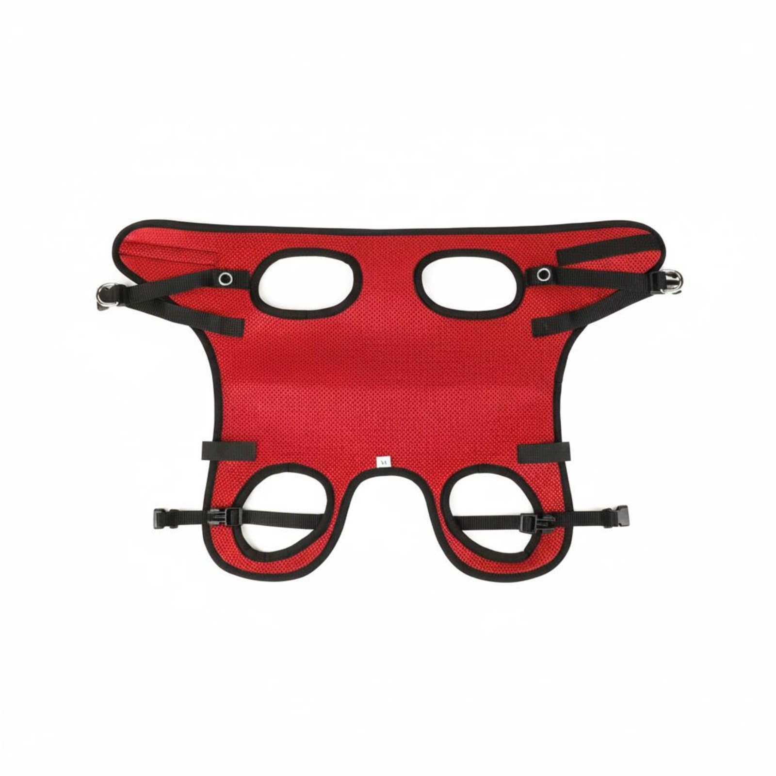 Adjustable Frame Rehabilitation Dog Wheelchair Easy to Walk Dog Wheelchair Carriage Stable Hind Leg Carriage Long-Lasting for Dogs with Disabilities, Outdoor Walks, Red-image-45