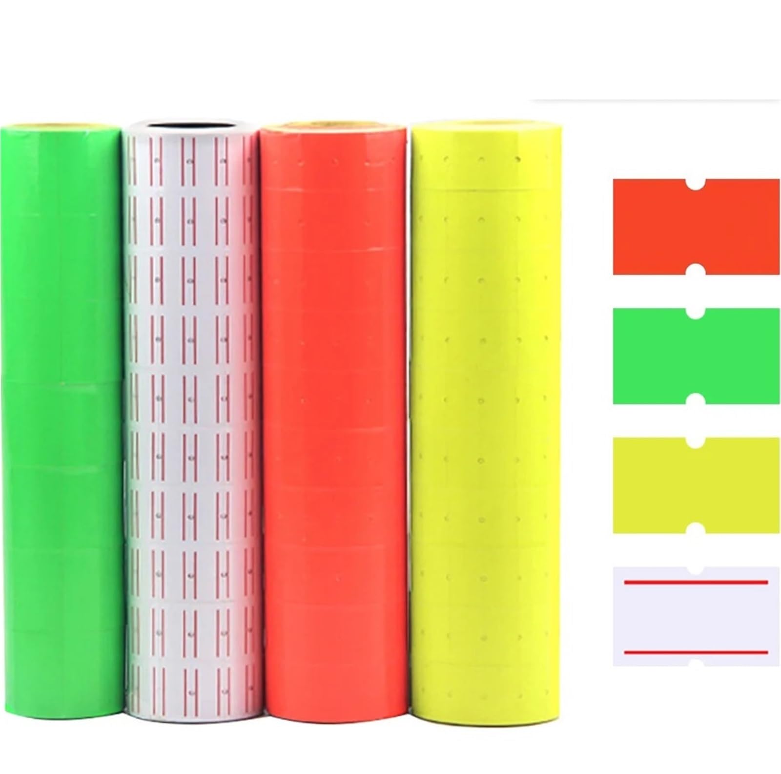 Lot de 40 rouleaux d'étiquettes de prix pour pistolet à une ligne