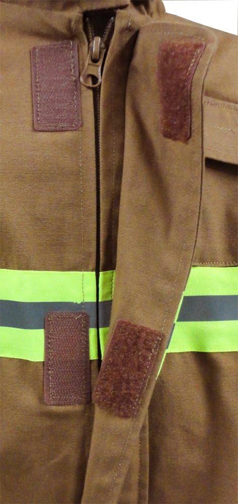 Aeromax Jr. Fire Fighter Bunker Gear, Tan, Size 8/10