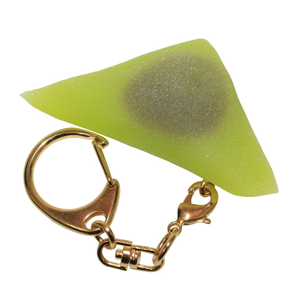 [Design Pocket] Food Sample Key Holder, Raw Yatsuhashi, Matcha, Green, Realistic, Made in Japan, Cute, Stylish, Souvenir : Clothing, Shoes & Jewelry