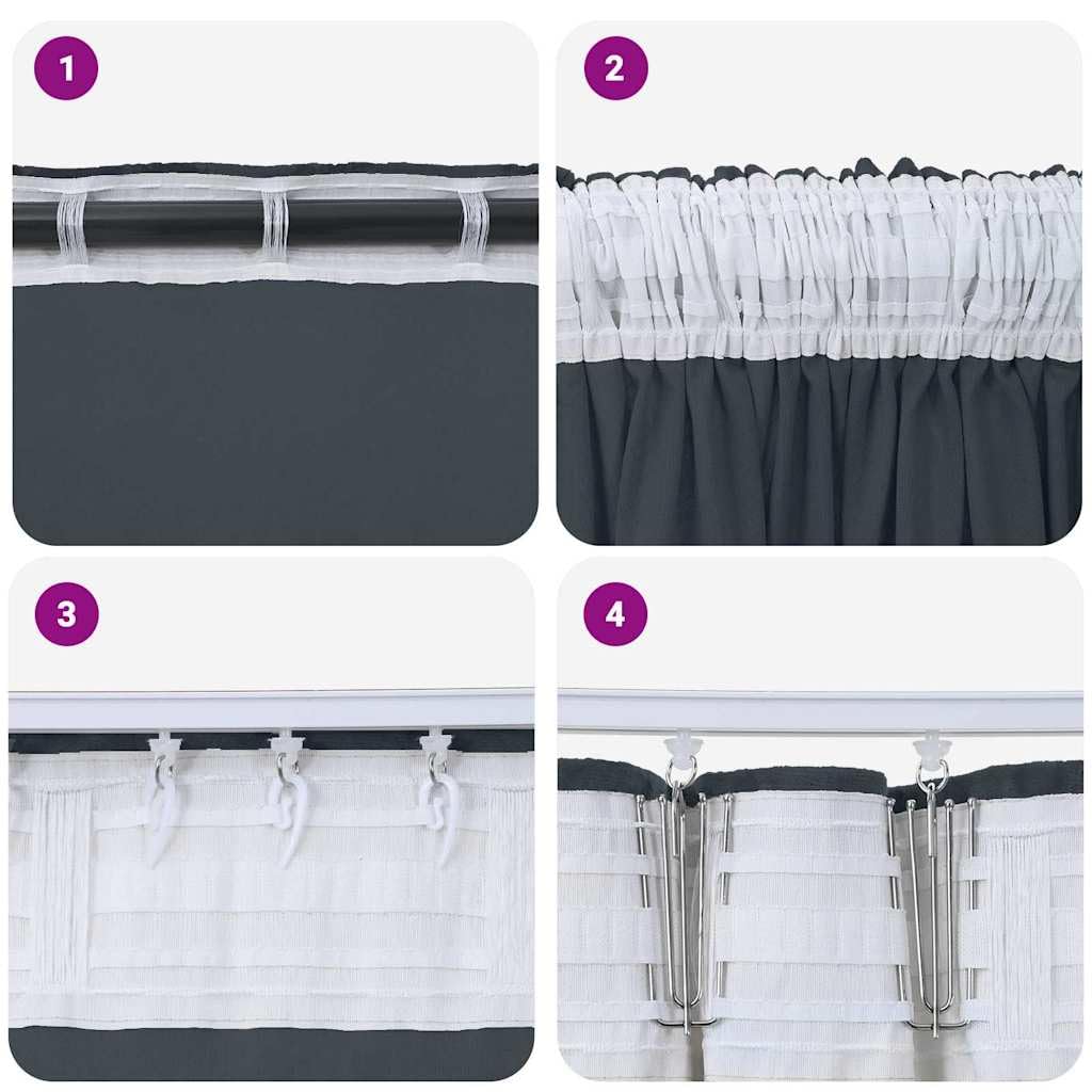 Coppia Tende Velluto Grigio Argento per Interni 225x140 cm | Tende oscuranti termiche per camera da letto e soggiorno. Tessuto morbido che garantisce privacy e comfort in casa.