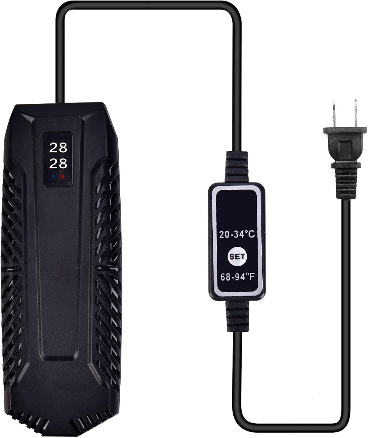 Ensunpals Submersible Aquarium Heater,Fish Tank Heater for