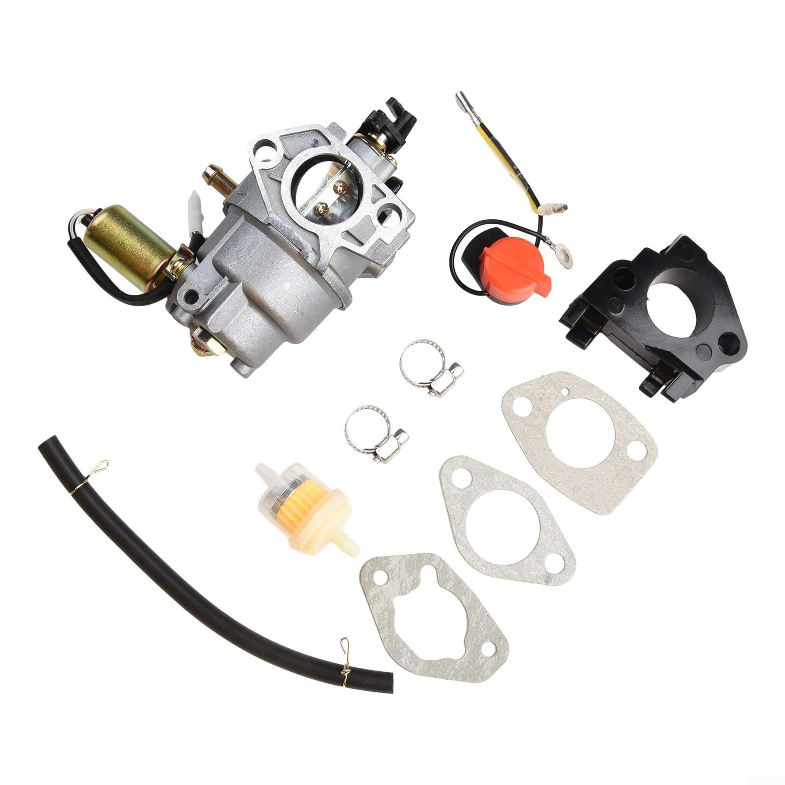 Carburateur de rechange pour moteur 547CC - Mélangeur de carburant pour Troy pour tracteur XT1 LT42, tondeuse à gazon pour kit de carburateur avec joints et filtre, jardin