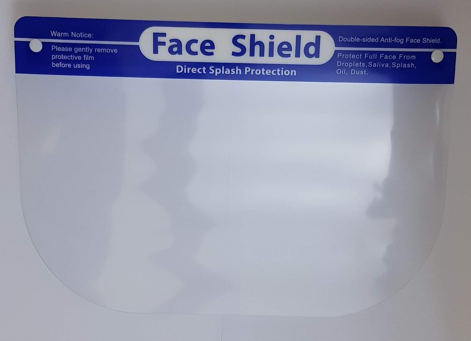 5 Packs Reusable Safety Face Shield with Eye & Head Protection,Transparent Full Face Mask Protective Visor, Anti-Spitting Splash Facial Cover for Women Men (5)