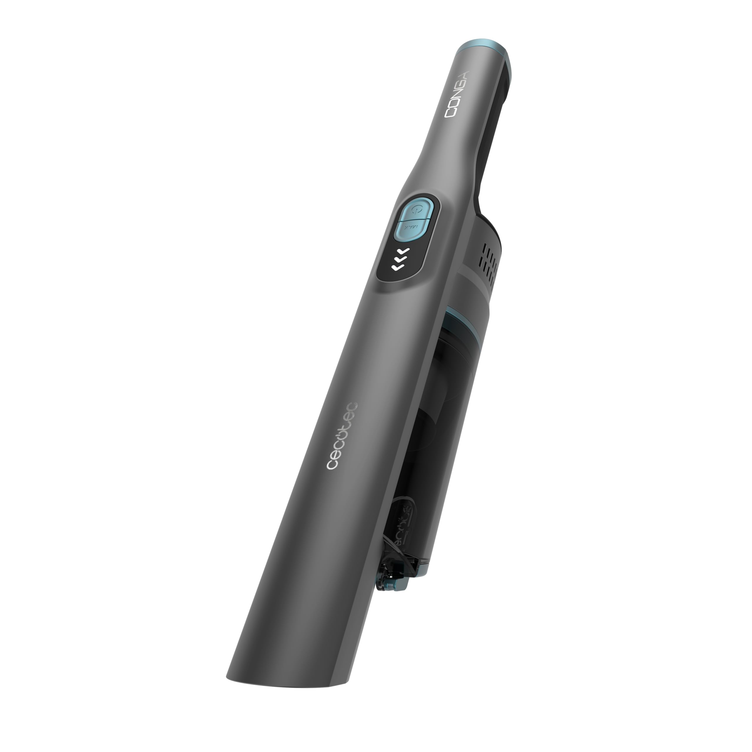 Cecotec Conga Cordless Handheld Vacuum Cleaner Rockstar Micro+ Clean&Car X-Treme. 210W, Brushless Digital Motor, 20kPa, Autonomy 40mins, 12V Car Charger, 2 Modes, Accessories and Wall Mount